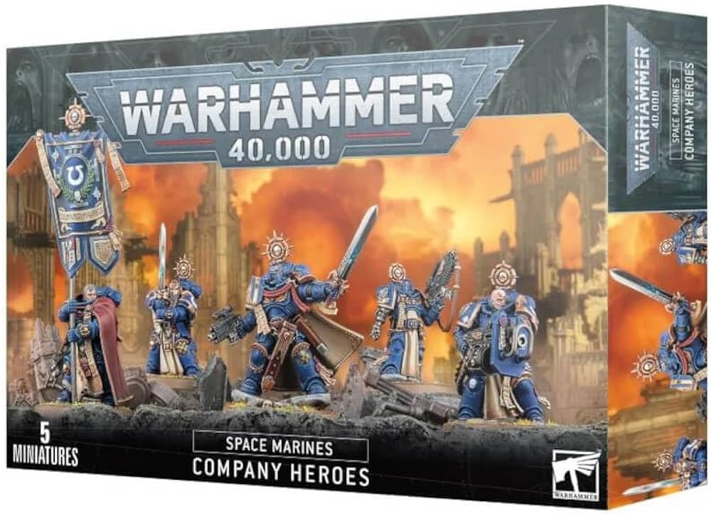 Warhammer 40K – Space Marines Company Heroes box