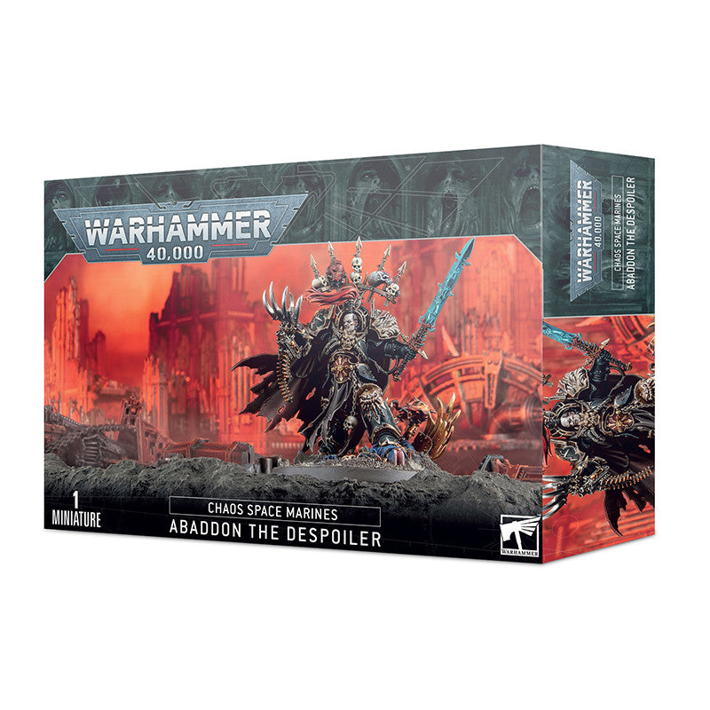 Warhammer 40K – Space Marine du Chaos Abaddon the Despoiler box