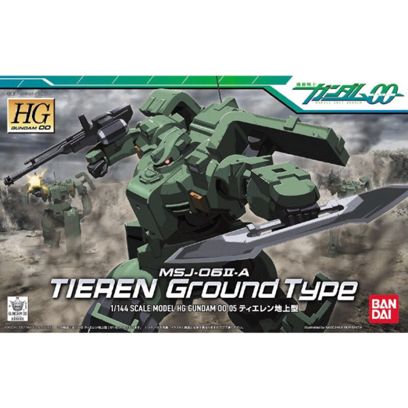GUNDAM 00 - HG 1/144 - MSJ-06II-A Tieren Ground Type - Model Kit
