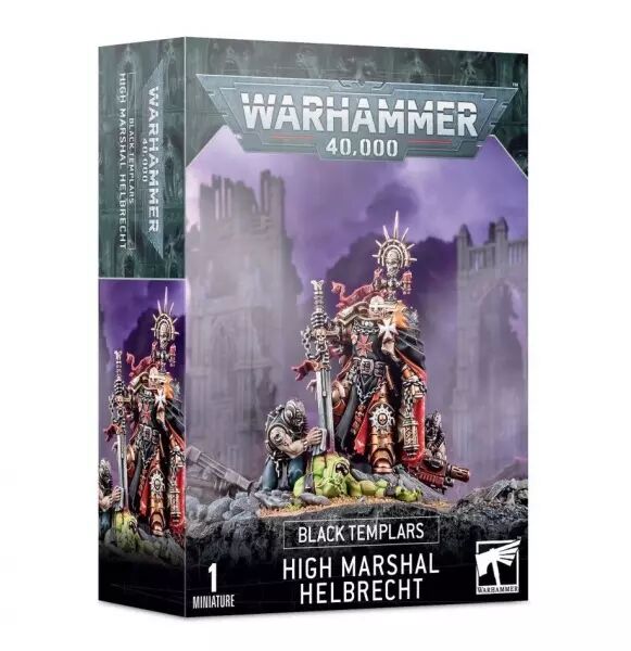 Warhammer 40K – Black Templars High Marshal Helbrecht (Grand Sénéchal Helbrecht) box