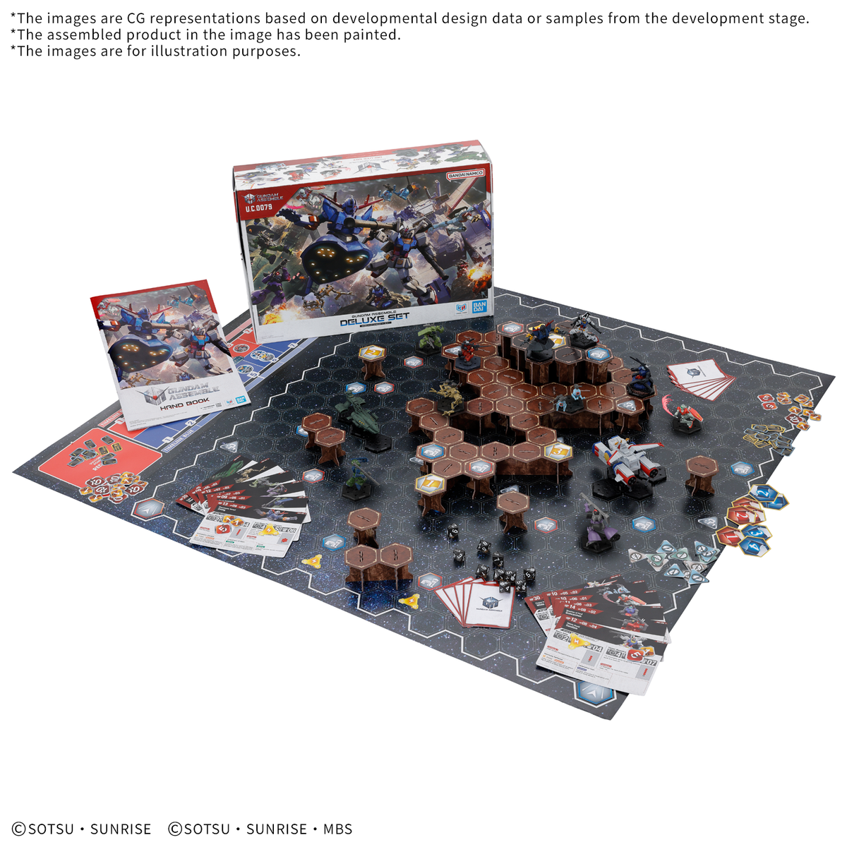 Gundam Assemble - Deluxe Set 01 [DX01] set
