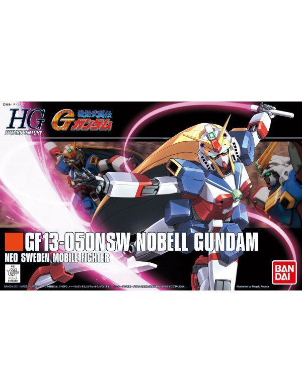 GUNDAM - HGFC 1/144 - GF13-050NSW Nobell Gundam