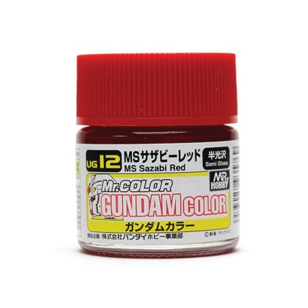 Mr Hobby - PEINTURE GUNDAM COLOR UG12 MS SAZABI RED (10ML)