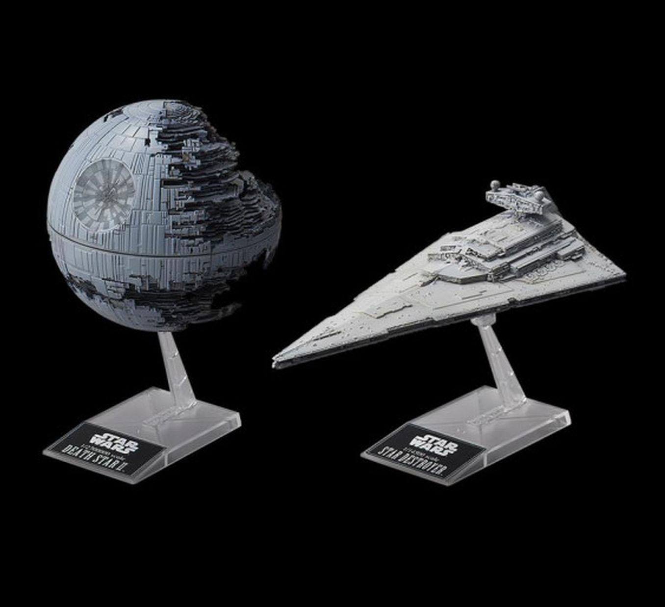 Star Wars maquette Death Star II & Imperial Star Destroyer