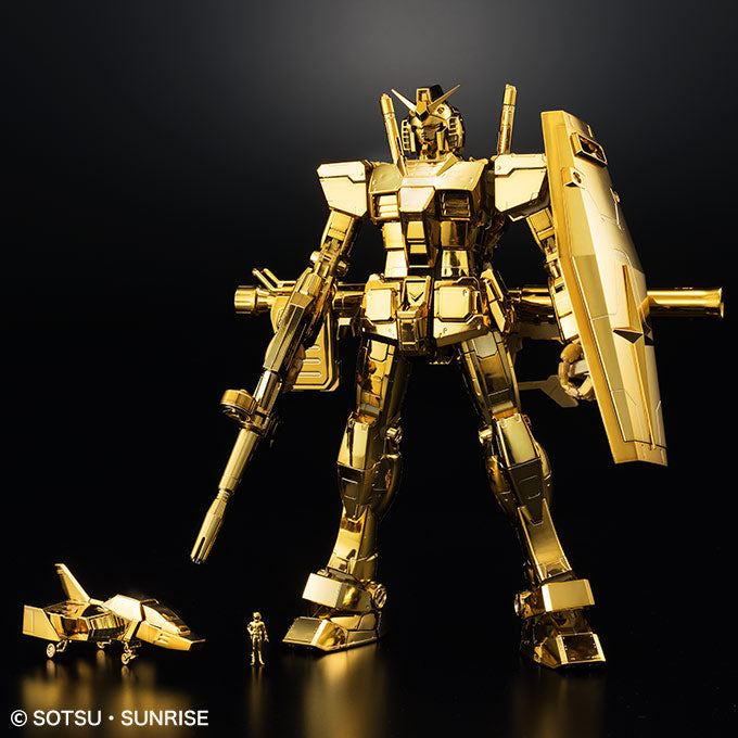 MG 1/100 - Gundam Base Limited - Exclusive Prize RX-78-2 Gundam Ver.3.0 [Gold Coating] - Image 1 