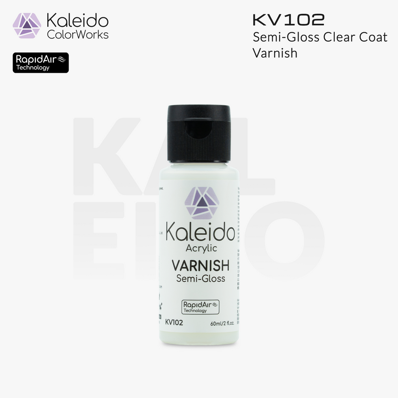 KV102 Semi-Gloss Clear Coat 60ml