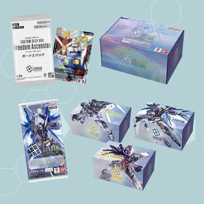 Gundam Card Game - Deck Build Box Freedom Ascension [SC01] set