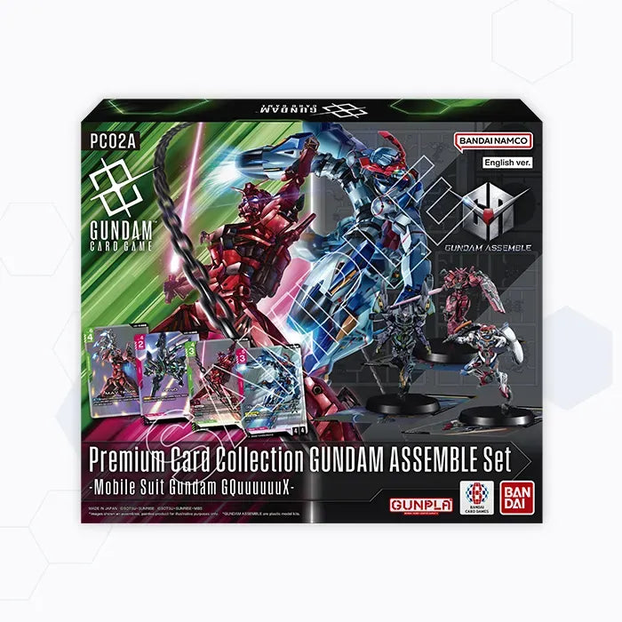 Gundam Card Game PC02A Premium Card Collection Assemble Set GQuuuuuuX - Box