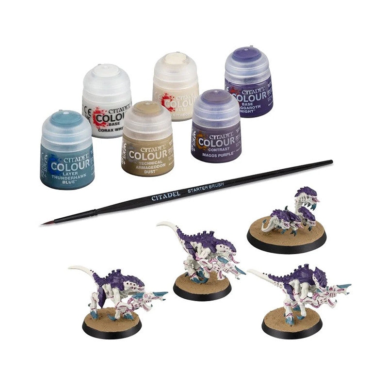 Warhammer 40K – Citadel Tyranids Termagants And Ripper Swarm Paint Set