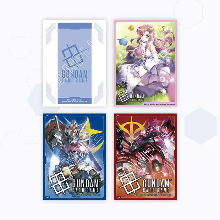 Gundam Card Game - Official Card Sleeves 01 [E01]-1