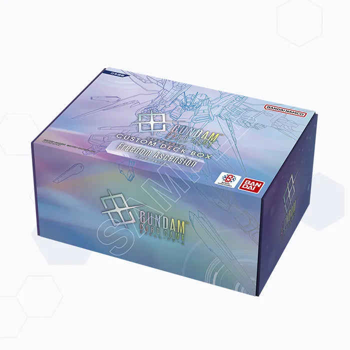 Gundam Card Game - Deck Build Box Freedom Ascension [SC01] box