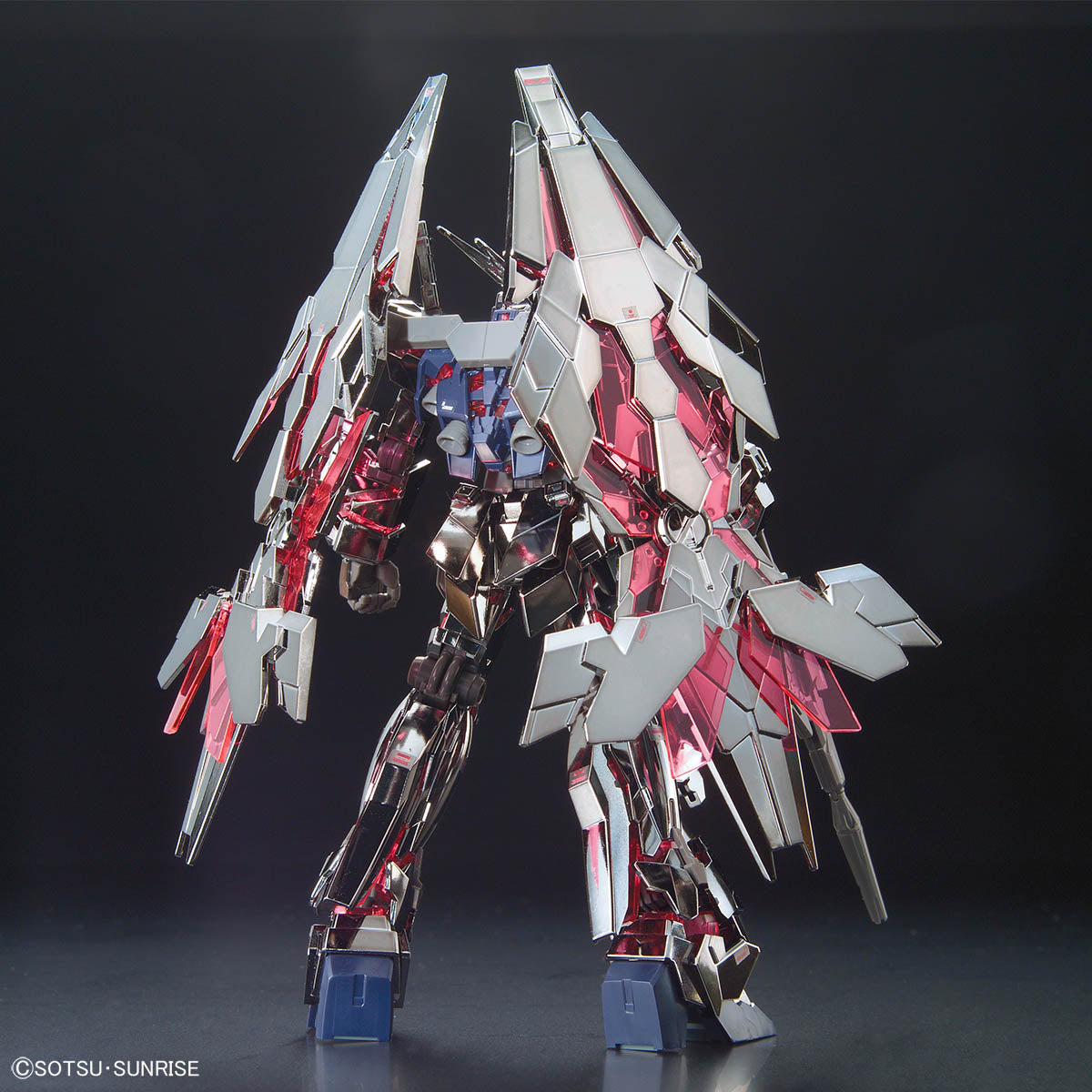 HG 1/144 - Gundam Base Limited - Unicorn Gundam 03 Phenex (Destroy Mode) Gold And Silver Coating Set - image 6