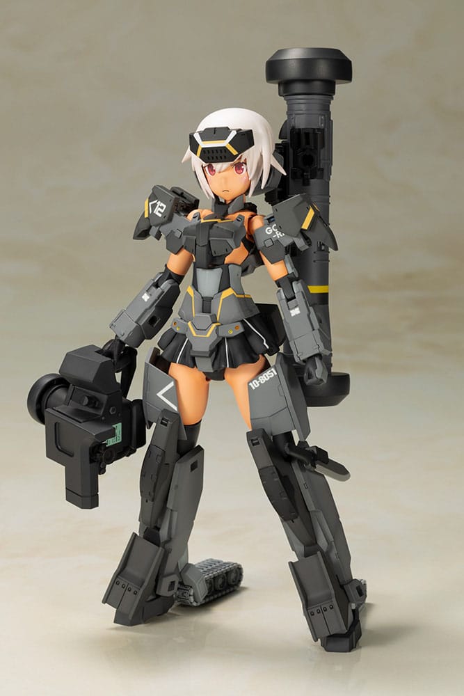 Frame Arms Girl - Gourai-Kai (Black) with FGM148 Type Anti-Tank Missile