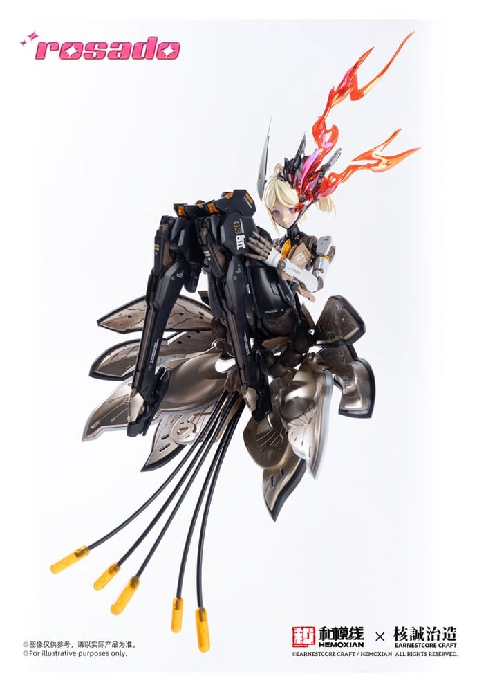 Starflower Lily MK3 pose dynamique