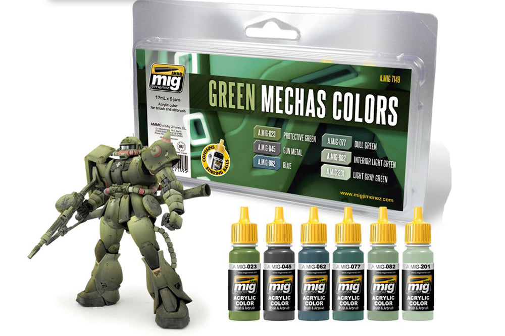 Mechas Colors Set – Grün