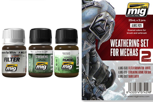 Weathering Set for Mechas 