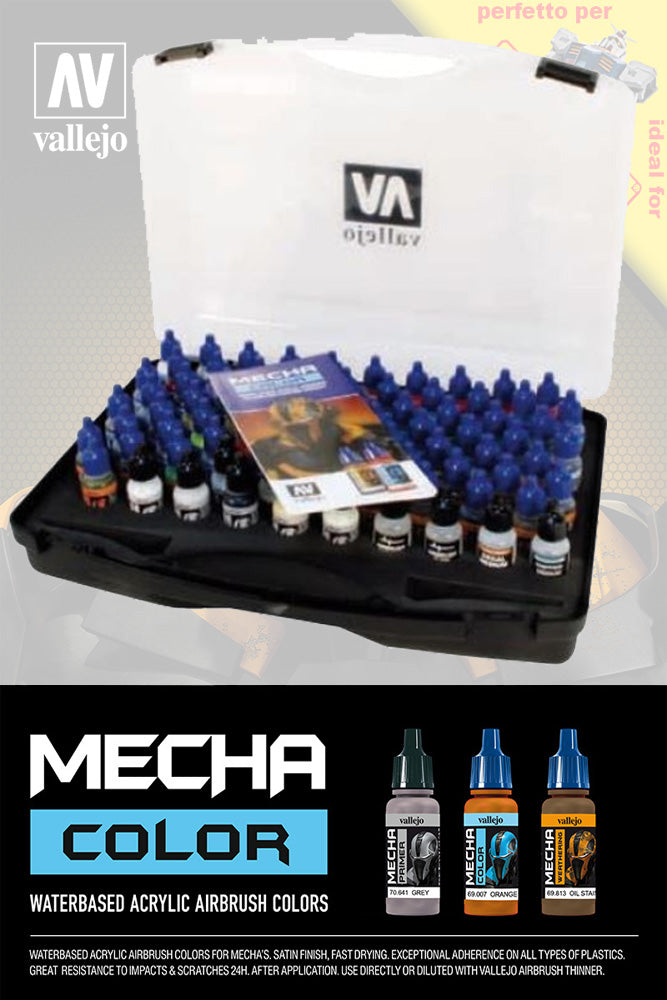 MECHA COLOR 69990 Case - Set 80 couleurs