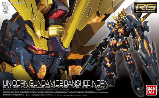 GUNDAM - RG 1/144 - Unicorn Gundam 02 Banshee Norn