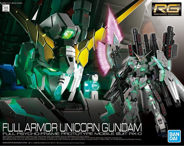 GUNDAM - RG 1/144 - RX-0 Full Armor Unicorn Gundam