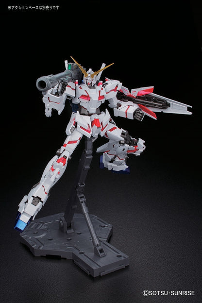 GUNDAM - MG 1/100 - Unicorn Gundam (Red/Green TF) Titanium Finish