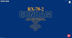 GUNDAM - PG 1/60 - RX-78-2 Gundam