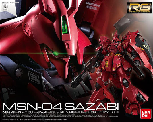 GUNDAM - RG 1/144 - MSN-04 Sazabi