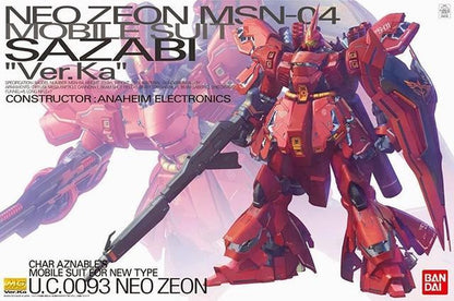 GUNDAM - MG 1/100 - MSN-04 Sazabi Ver.KA