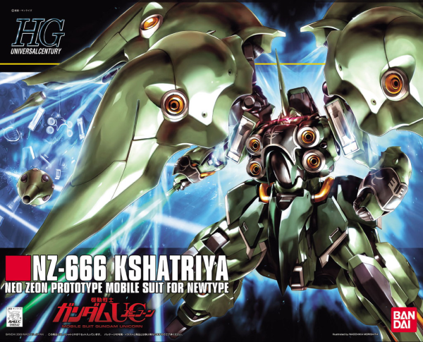 GUNDAM - HGUC 1/144 - NZ-666 Kshatriya
