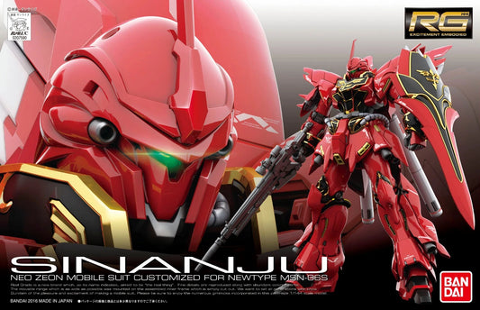 GUNDAM - RG 1/144 - MSN-06S Sinanju