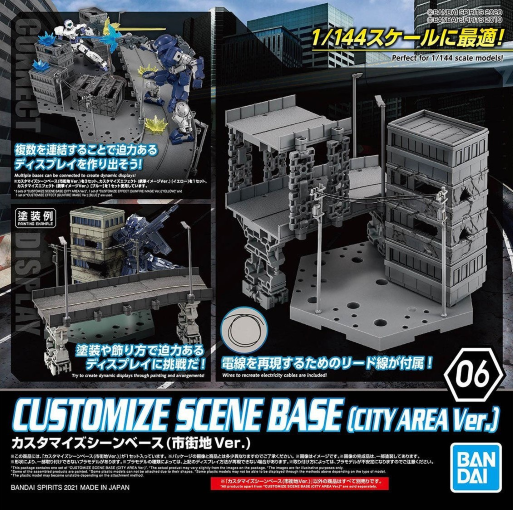 Customize Scene Base 06 - City Area Ver.