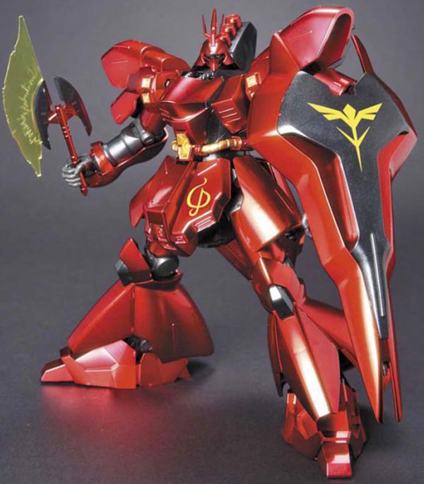 GUNDAM - HGUC 1/144 - Sazabi Metallic Coating Ver.