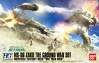 GUNDAM - HGUC 1/144 - Zaku Ground Attack Set