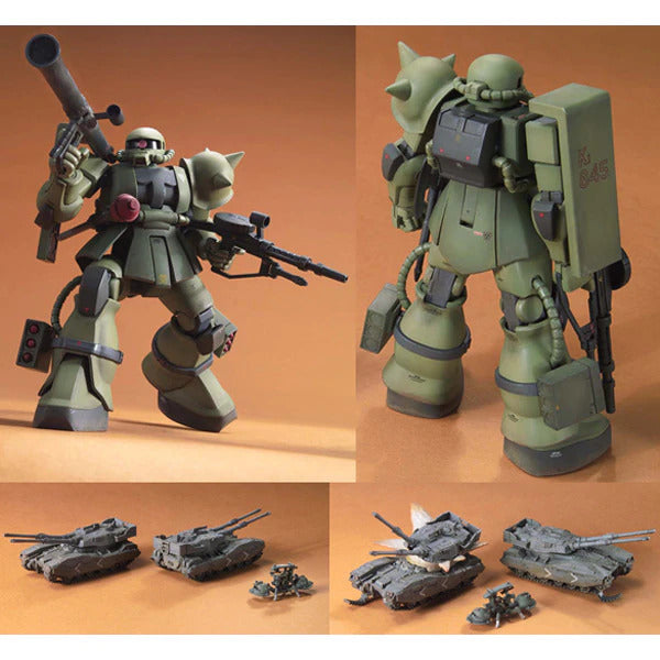 GUNDAM - HGUC 1/144 - Zaku Ground Attack Set