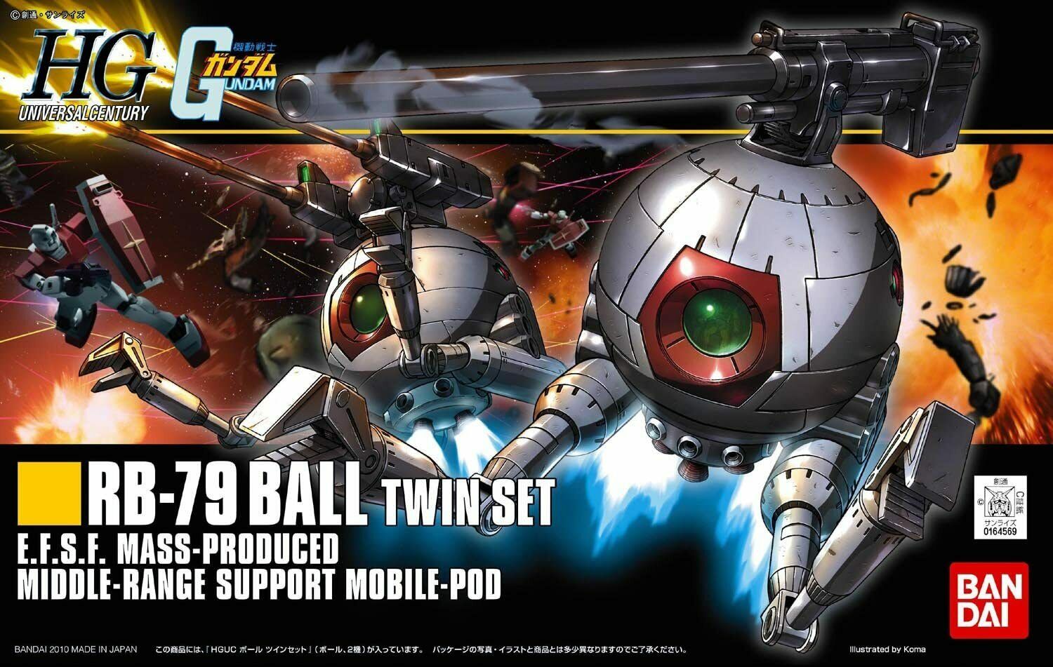 GUNDAM - HGUC 1/144 - RB-79 Ball