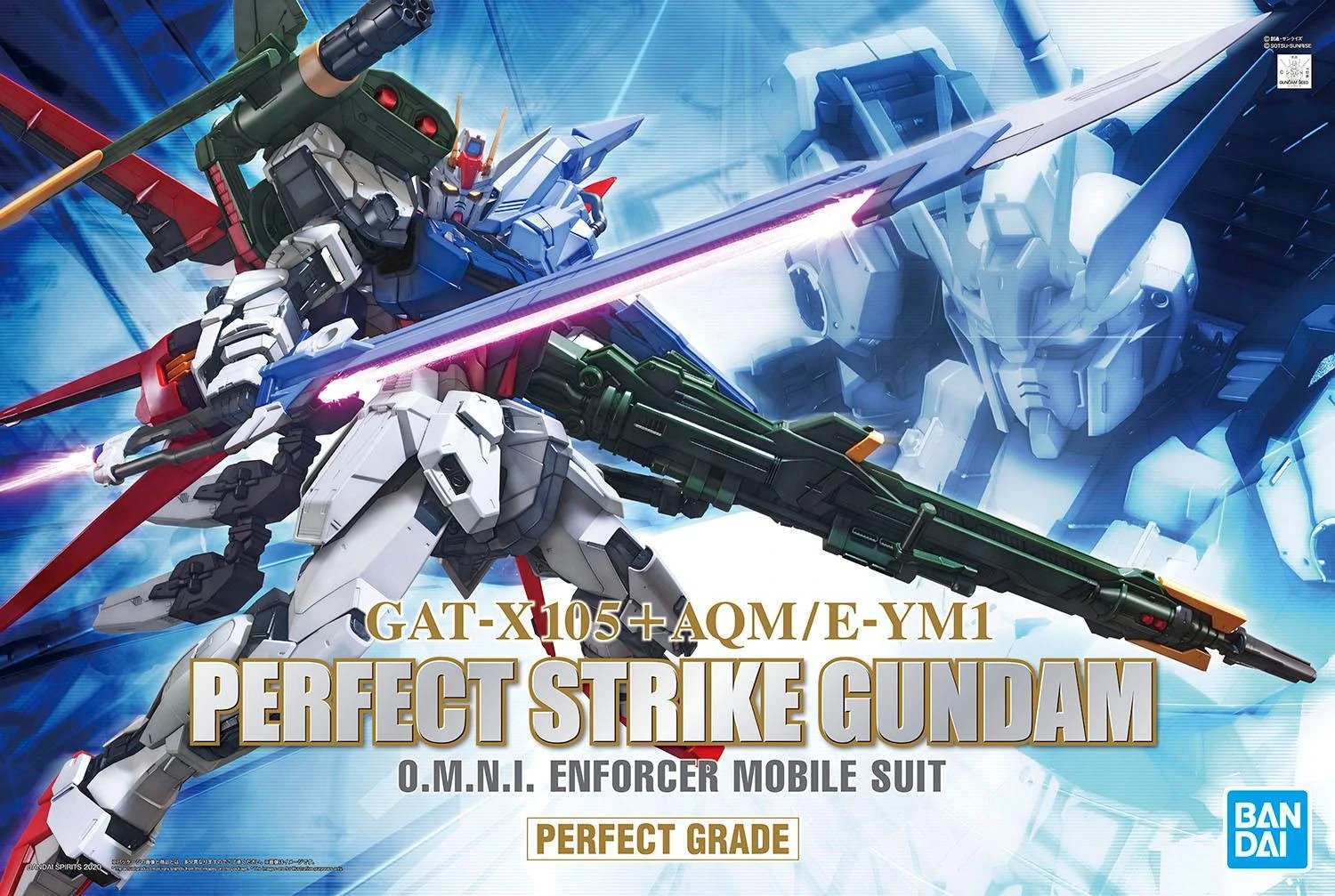 GUNDAM - PG 1/60 - GAT-X105+AQM/E-YM1 Perfect Strike Gundam
