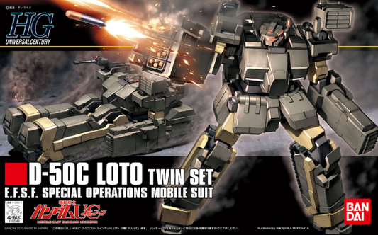GUNDAM - HGUC 1/144 - D-50C Loto Twin Set