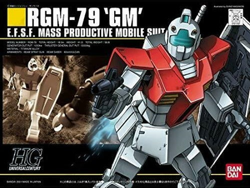 GUNDAM - HGUC 1/144 - RGM-79 GM