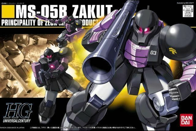 GUNDAM - HGUC 1/144 - MS-05B Zaku 1