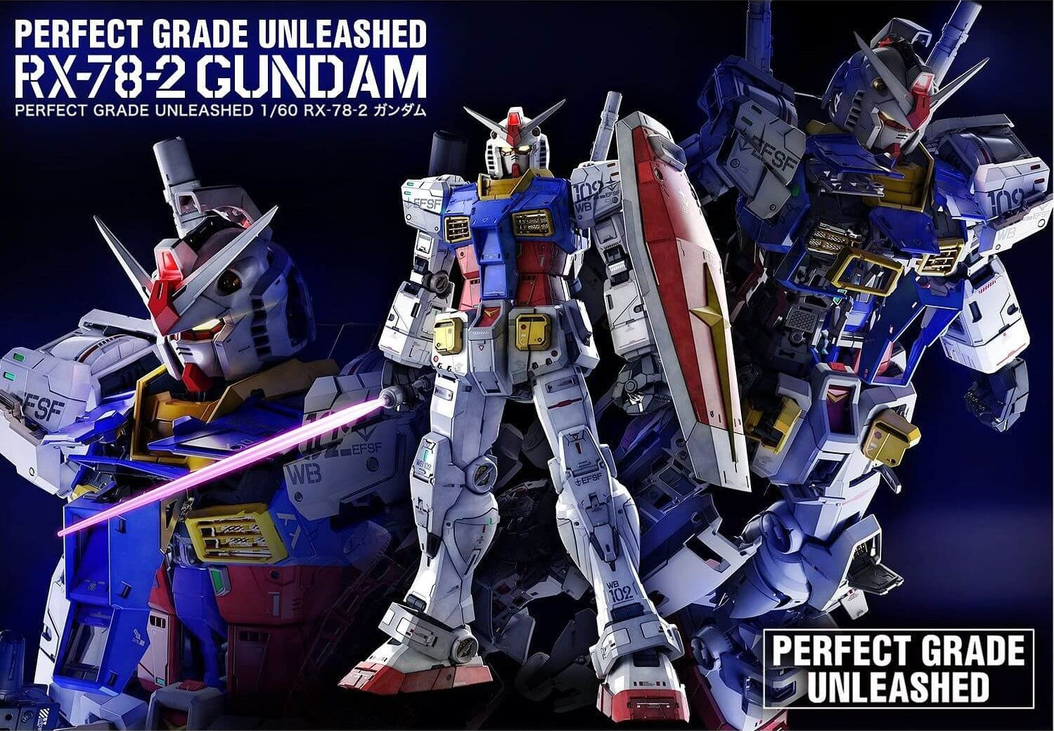 GUNDAM - PG 1/60 - Gundam RX-78-2 Unleashed - Model Kit