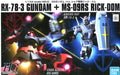 GUNDAM - HGUC 1/144 - RX-78-3 Gundam + MS-09RS  Rick Dom