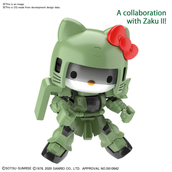 GUNDAM - SDCS - Hello Kitty Char's Zaku II