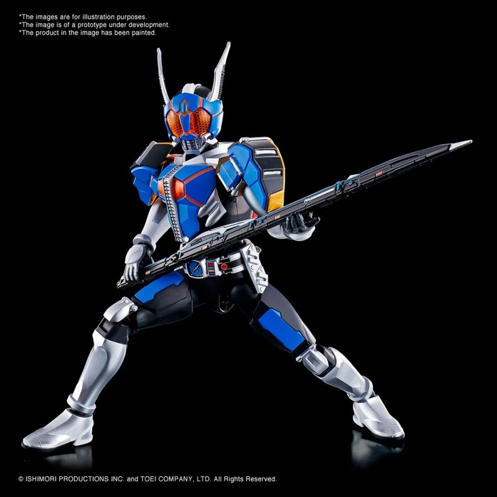 KAMEN RIDER - Figure-rise STD Masled Rider Den-O Rod Form - Model Kit 