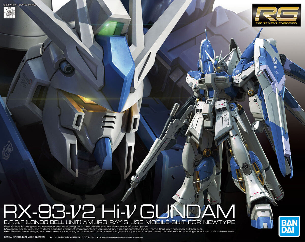GUNDAM - RG 1/144 - RX-93-V2 Hi-v Gundam