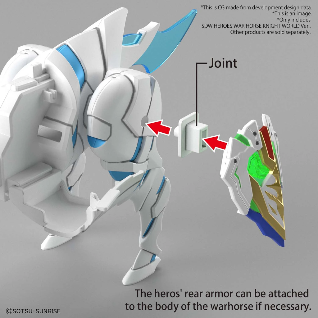 GUNDAM - SDWH - War Horse Knight World Ver.