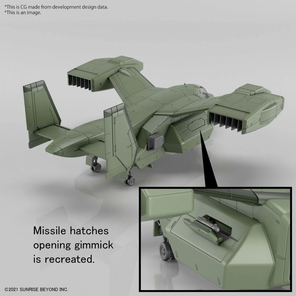 境界戦記 - HG 1/72 - V-33 コウノトリキャリア