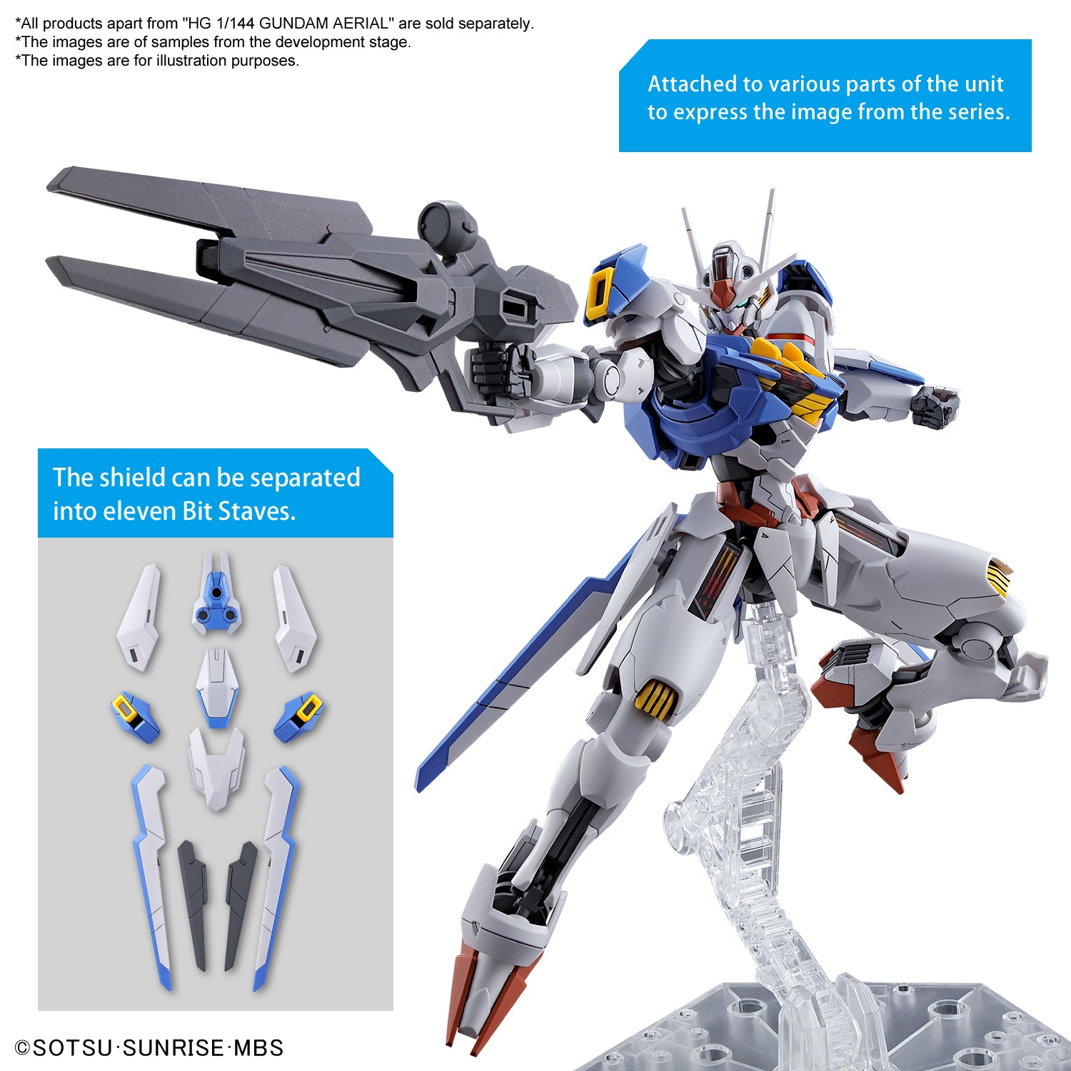 GUNDAM - HG 1/144 - Gundam Aerial
