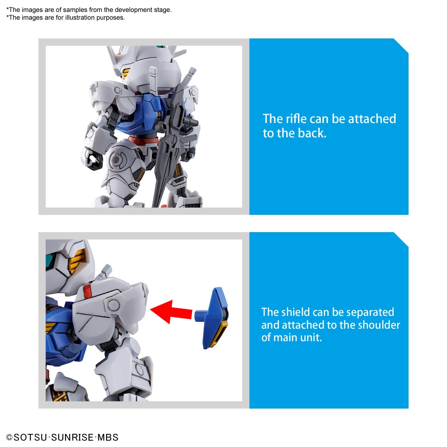 GUNDAM - SD Ex-Standard - Gundam Aerial