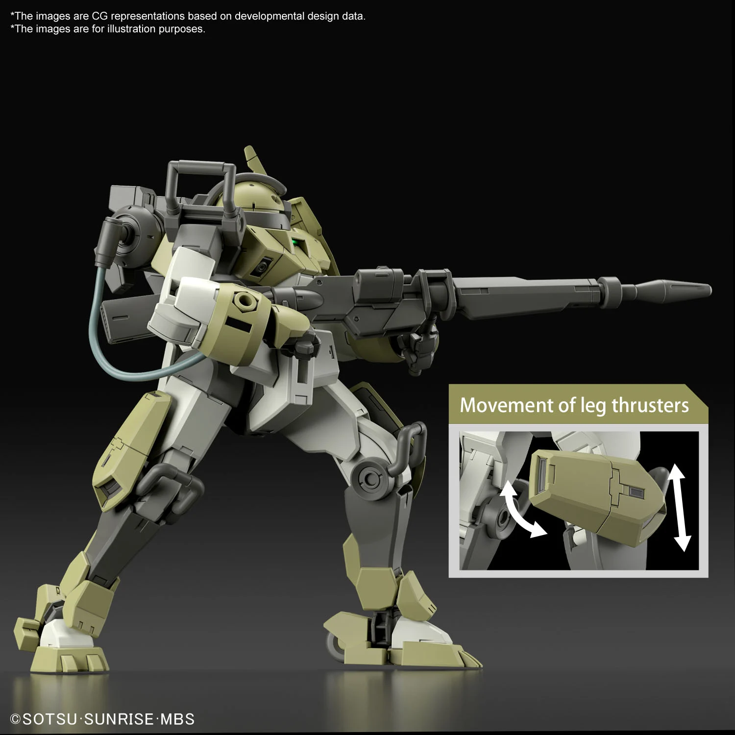 GUNDAM - HG 1/144 - Chuchu's Demi Trainer