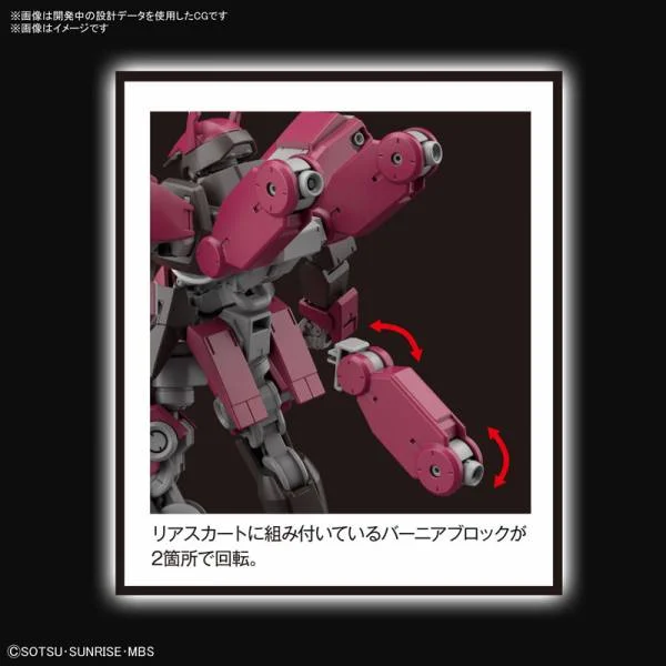 GUNDAM - IBO HG 1/144 - Cyclase's Schwalbe Custom