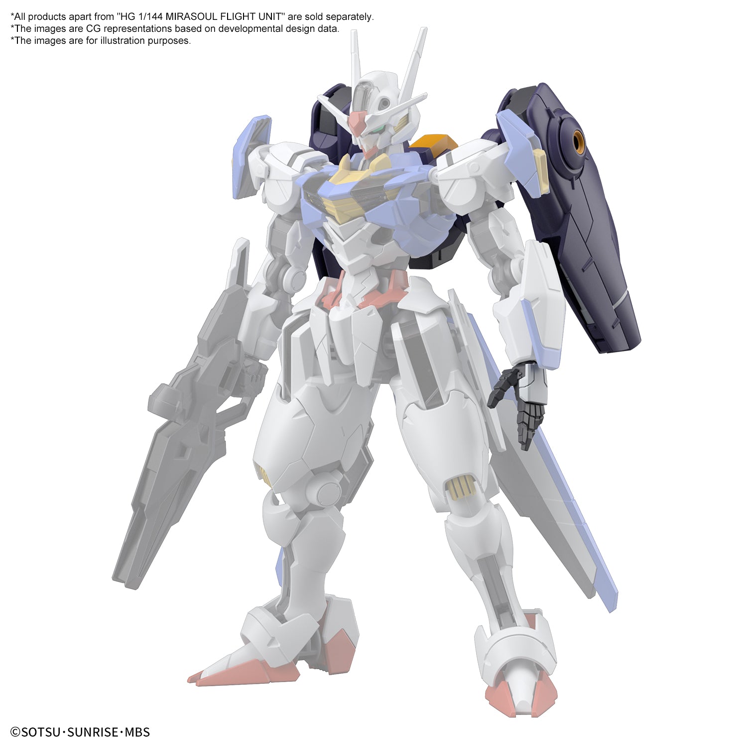 GUNDAM - HG 1/144 - Mirasoul Flight Unit